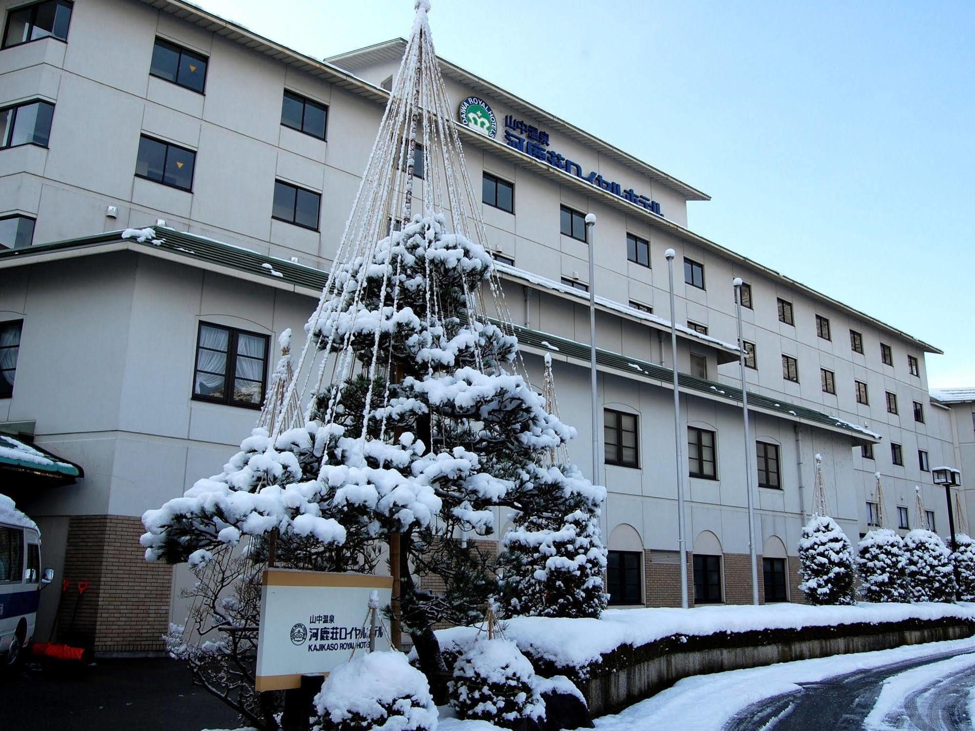 Royal Hotel Yamanaka Onsen Kajikaso Kaga  Exterior foto